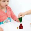 Xmas Trees and Hat 3D Spiral Cone Fidget Toy Detachable Pyramid Ornament  Home Decoration