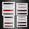 3D ABS For qaz18 A4 B8 B6 B9 B7 A3 8P 8V 8L A6 C7 C6 C5 Q5 A5 Q7 A1 Q3 A7 Car Body Trunk QUATTRO Emblem Sticker Decor Accessories