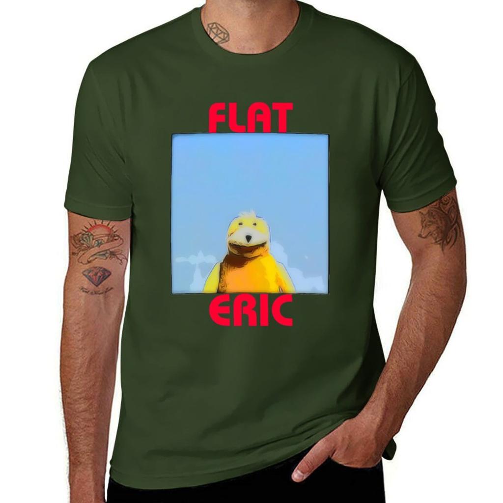 Flat Eric TShirt funny costumes sports fans croswit shirt man fitted t shirts for men
