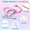 Kids Stethoscope Toy, 2 Pack Real Working Stethoscope Toy for Toddler 3 4 5, Doctor Play Set for Role Play, Medical Pretend Playset for Boys Girls