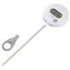 OHM Cooking Thermometer, Easy-to-Read Temperature, Adjustable Angle, Fixed Temperature Display, Hold Function, White, COK-Z101-W 08-1557 OHM Electric