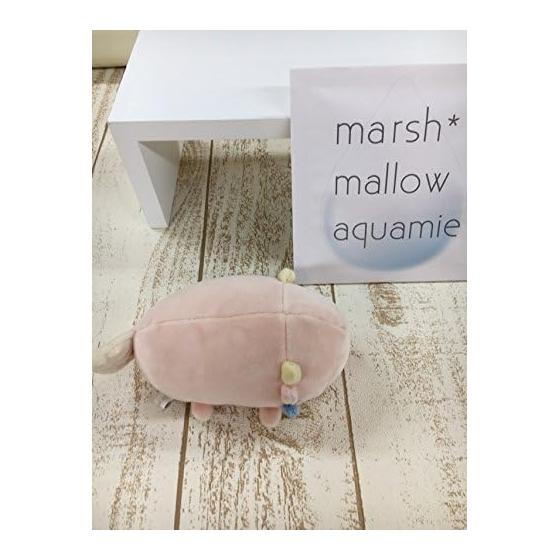 Ribuhaato mascot marshmallow aquamie axolotl (total length approx. 11cm) fluffy and chewy 58205-23