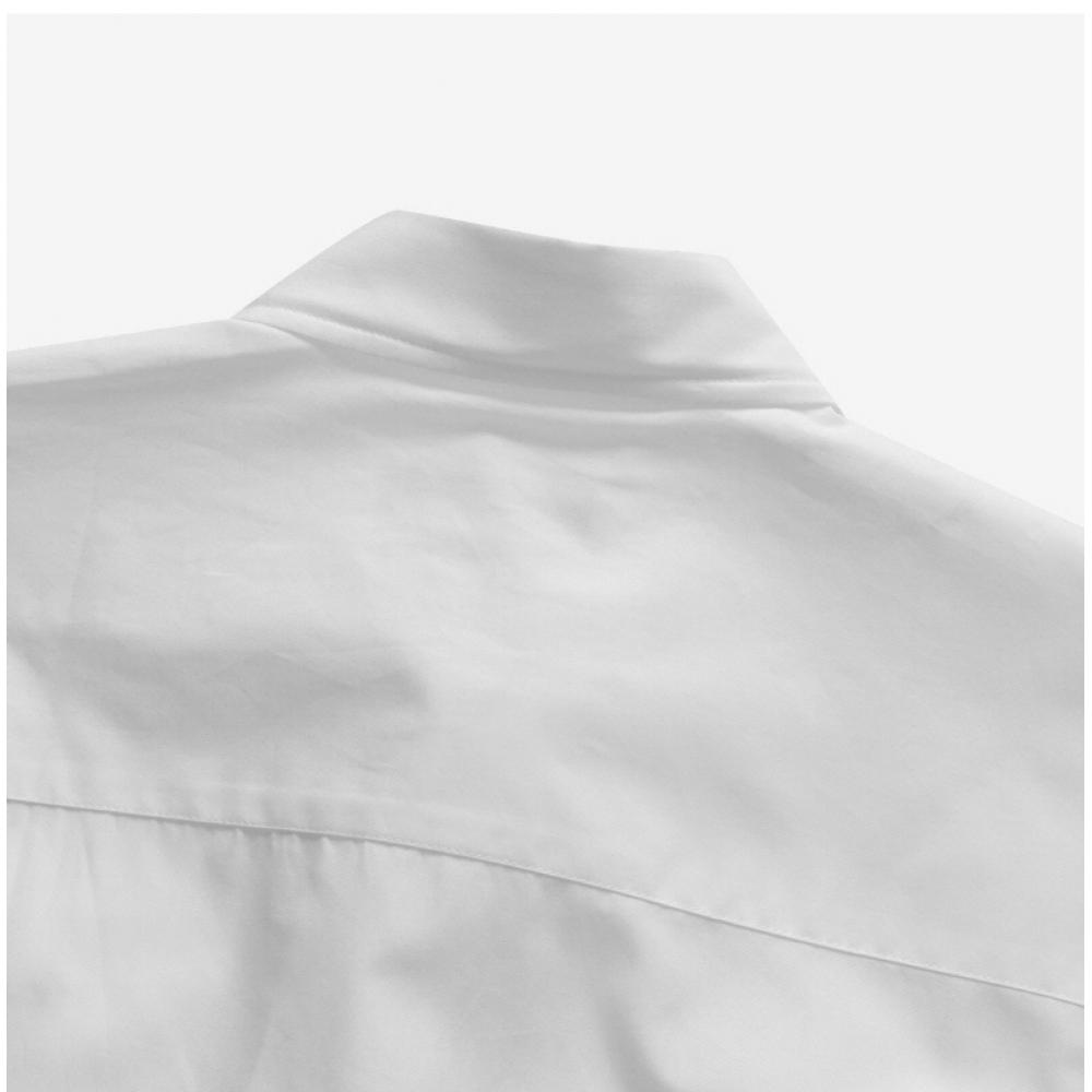 Maison Kitsun  Fox Head Patch Casual Poplin Shirt Mm00412wc0026