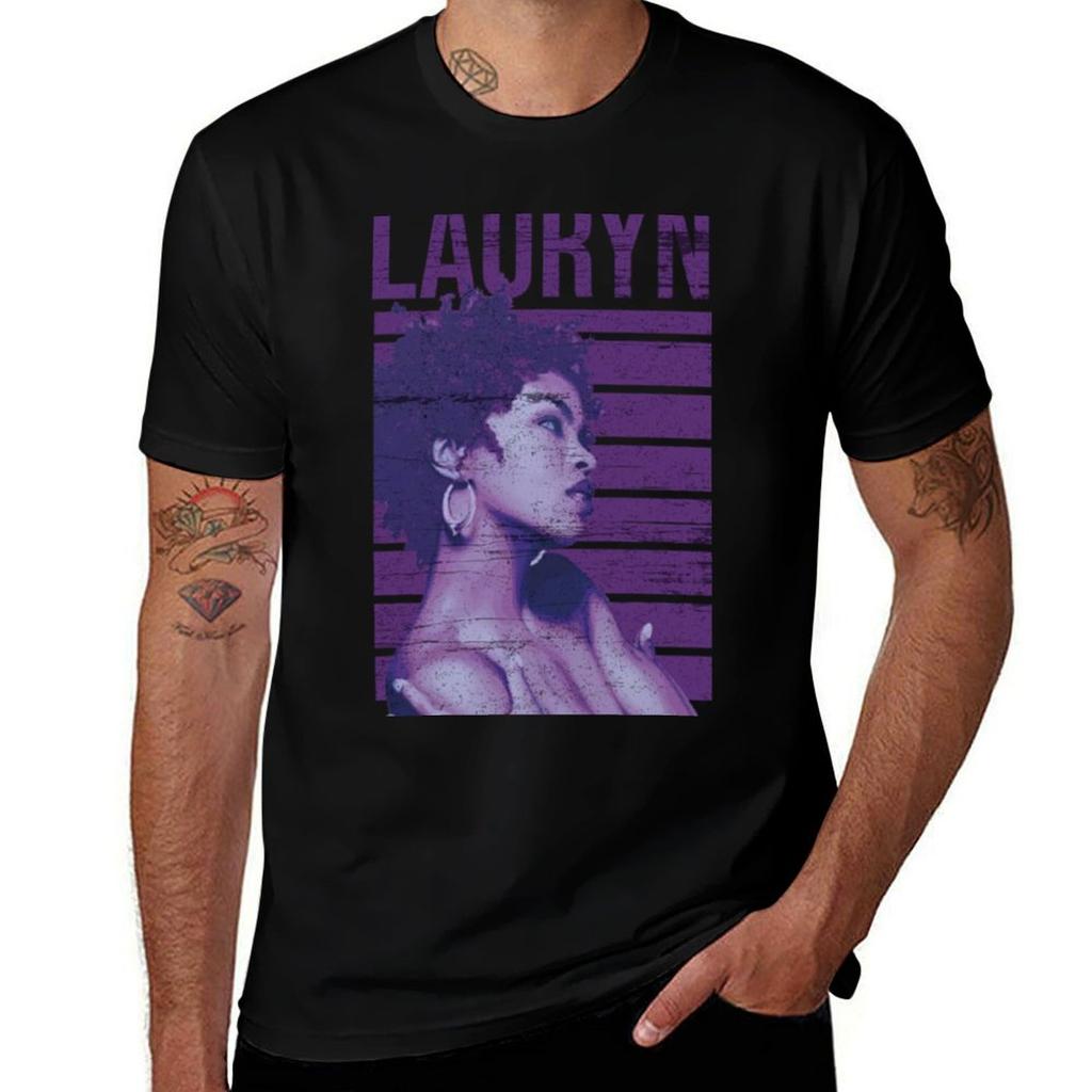 Fugees Lauryn Hill Tshirt Simple Casual Short Sleeve Tee Tshirt