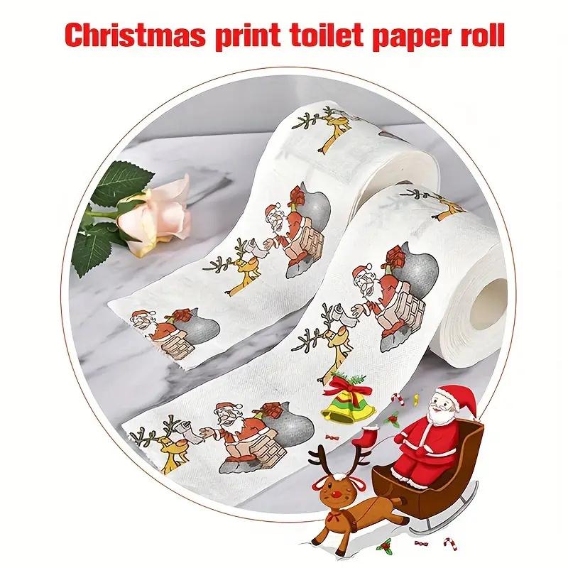 1 Pcs Christmas Santa Claus Bathroom Toilet Roll Merry Christmas Home Decoration Christmas Decoration New Year Ornaments