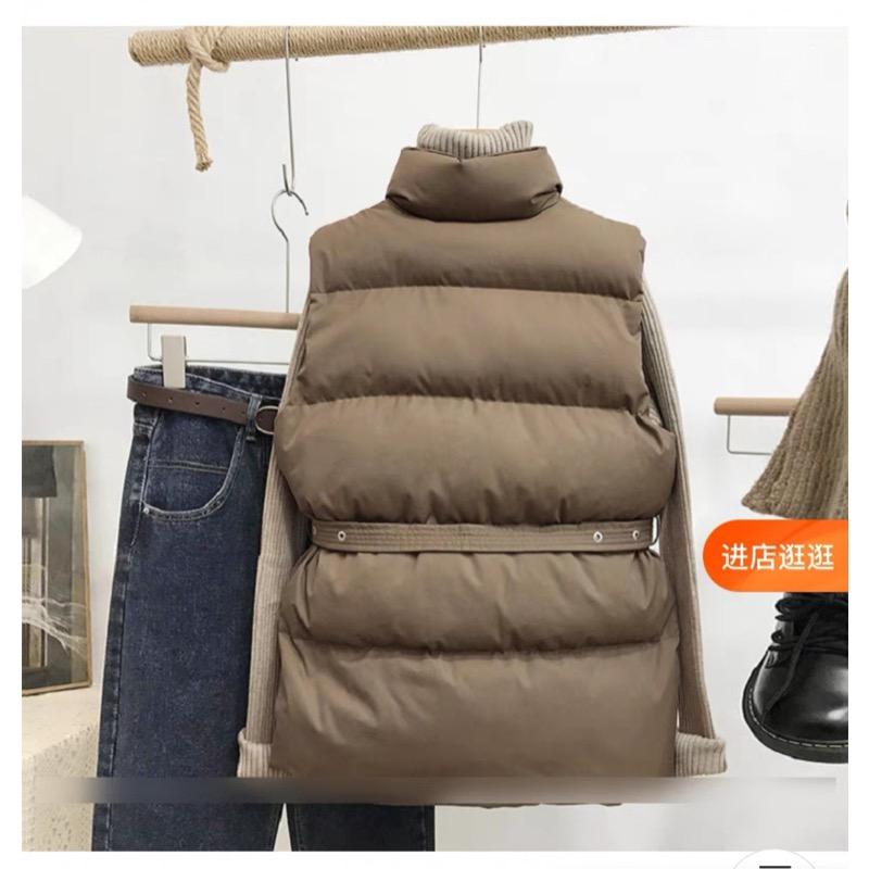 Down Cotton Vest Sleeveless for Women