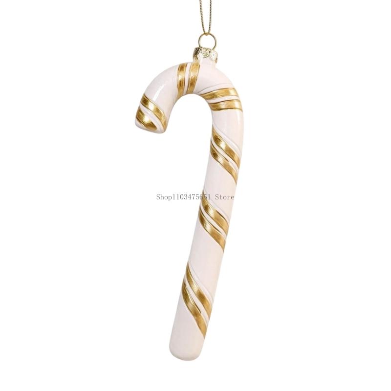 Indoor Christmas Ornament in White and Gold, Plastic Tree Accent for Party Display and Home Styling Use Indoors