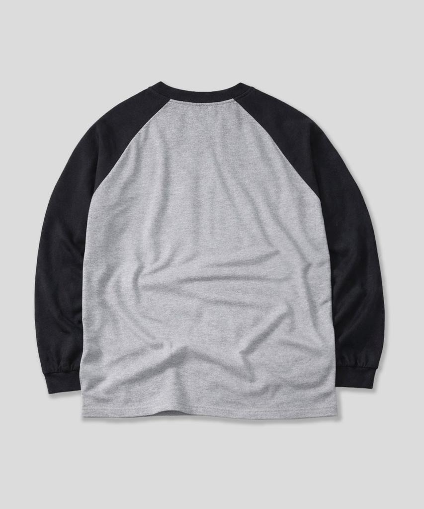 POLYGRAM Oversized Raglan Long Sleeve T-Shirt - 3 Colors