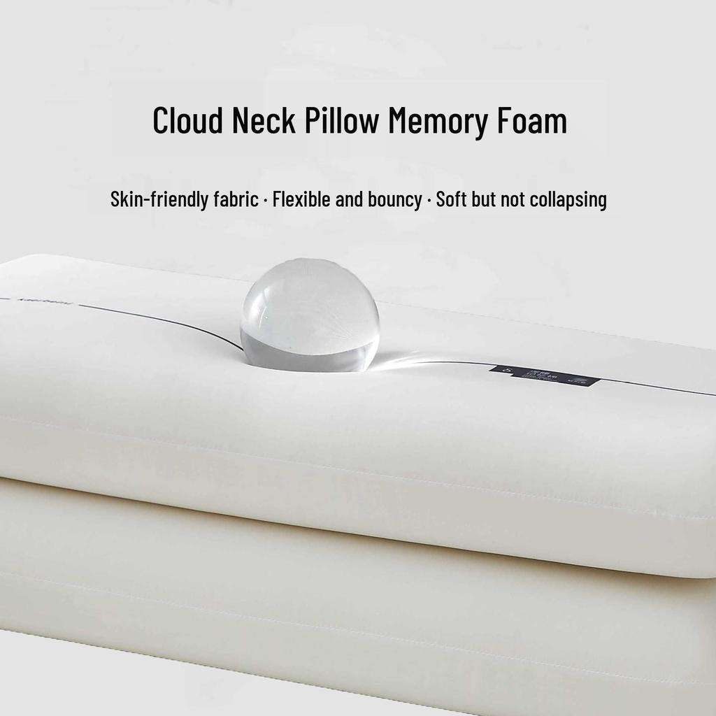 Zero Pressure Deep Sleep Memory Foam Pillow - Slow Rebound Hotel Comfort