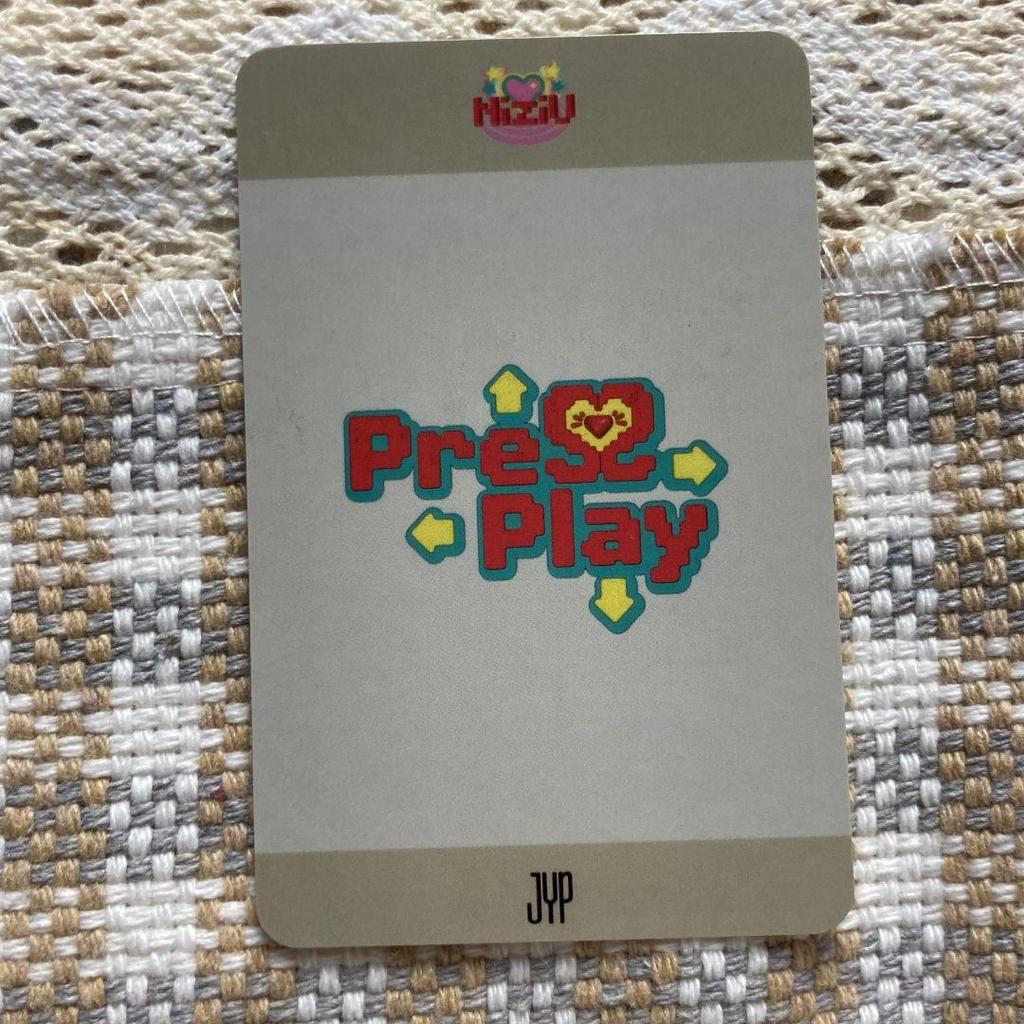 [USED] NiziU Korea 2nd Week PressPlay Exclusive Sanok Mako Trading Card