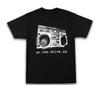 At the Drive - In Band T-shirt Nera a Maniche Corte per Uomo Donna Taglia S-5XL