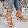 Transparent Pvc Cross Strap Slides Women 2025 Summer Sexy Super High Clear Heel Sandals Brand Design Outdoor Slippers