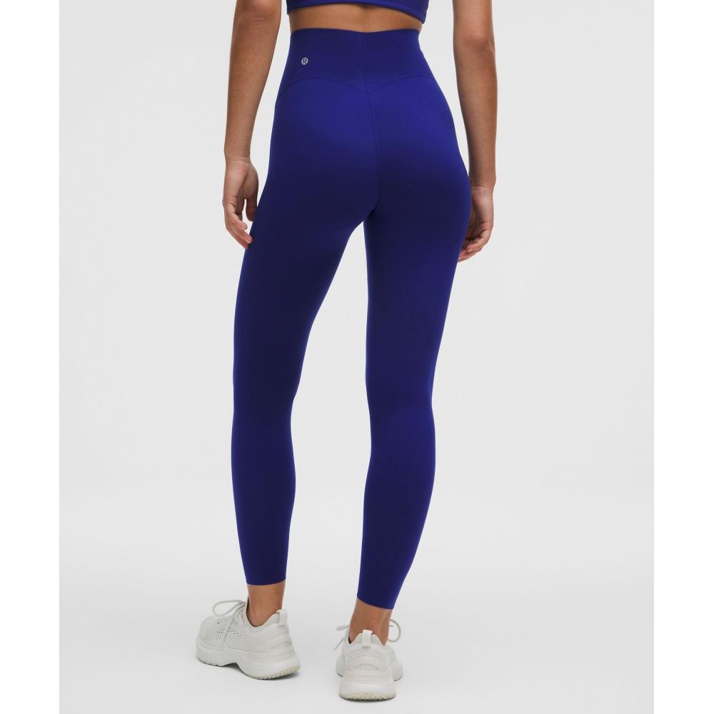 Lululemon Glow Up  sUper High Rise Tight 28  Deep Sea Blue