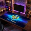 Leeds United Niestandardowa Duża Podkładka pod Mysz, Personalizowany Nadruk z Nazwą, Antypoślizgowa Mata na Biurko z Logo Piłkarskim, Prezent dla Gracza
