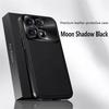 Priekš Xiaomi Redmi K70 Ultra vāciņš PU+TPU+PC Telefona aizmugurējais vāciņš ar metāla objektīva rāmi