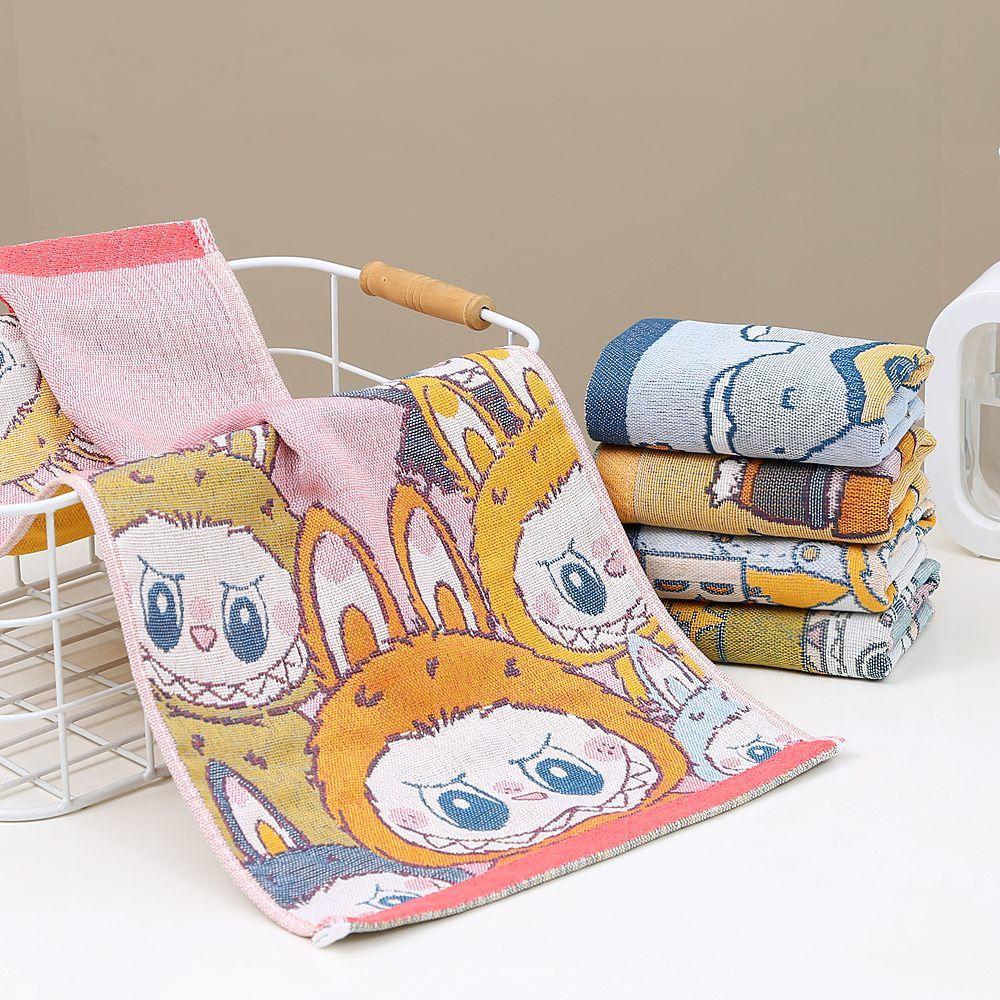 Children's Towels, Soft and Cute Gauze Face Towels for Home Use, Baby Face Towels That Don't Shed or Fade