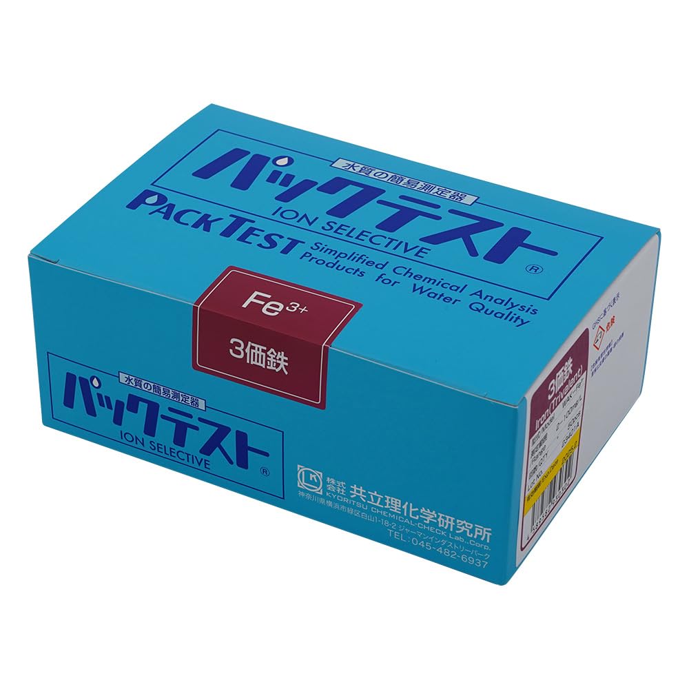 

Pack Test (R) Trivalent Iron WAK-Fe3+ /6-8675-84