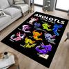 1PC Axolotls World Extra Large Non-Slip Floor Carpet, Office, Family, Bedroom, Studio - Large Area RugJ0343