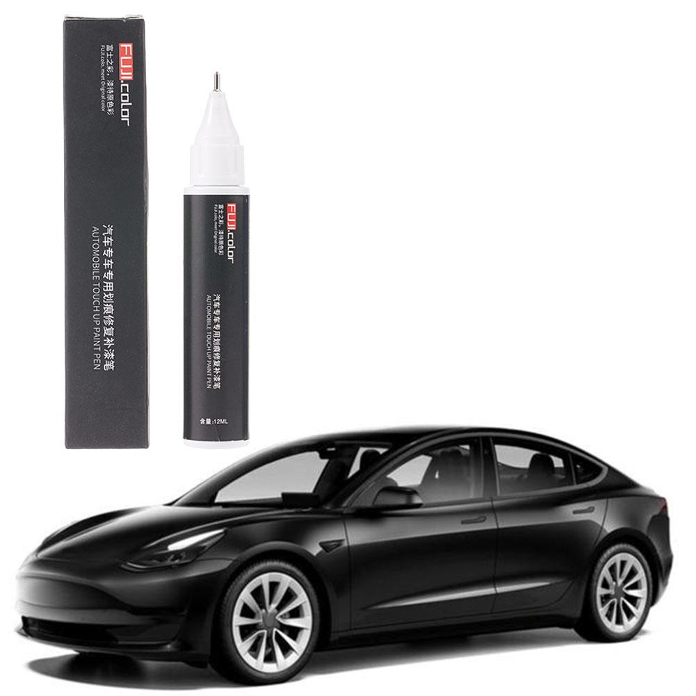 Fit for Tesla X Y S Car Scratch Remover Paint Pens Car Paint Repair Pen Black White Paint Fixer Repair Wheel Hub
