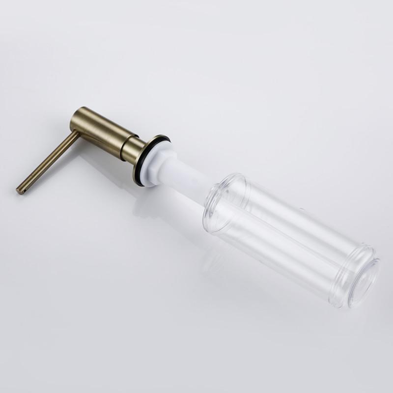 

Smesiteli Antique Bronze Finish Kitchen Soap Dispenser Bathroom Detergent Dispenser for Liquid Soap Lotion Dispensers Tools бронзовый