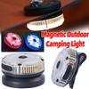 Magnetic Outdoor Camping Atmosphere Light Portable Rechargeable Clip & Hanging Lantern Circle Tent Lamp for Travel Fishing
