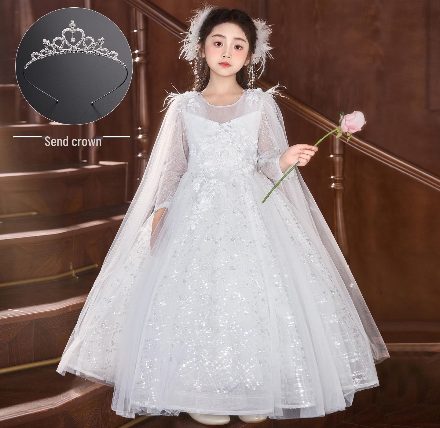 

Платье принцессы класса люкс для девочек, для дней рождения и выступлений 170 cm