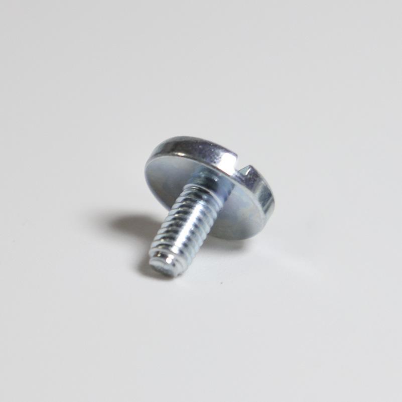 Blue Zinc Grade 8.8 Flat Head Slotted Machine Screw