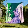 1pc Wicked Outdoor Soft Blanket Ultra Plush, Warm, Versatile, and Easy Care for Camping, and
