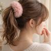 Autumn and Winter Velvet Scrunchie Set Plush Hair Tie for Women Ponytail Bun and Braid Gentle Hold Fashion Hair Accessories Gift