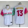 Unisex Baseball Jersey Shirt With Number Embroidery MLB Style Cotton Blend Sportswear Men Women Fall