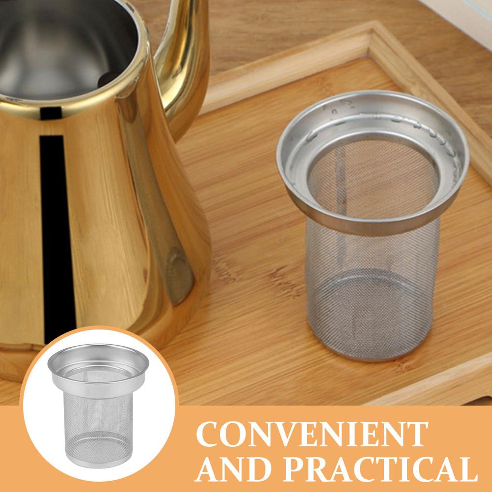 Tea Strainer Filter Kettle Accessory Infuser Metal Loose for Teapots Leaf Strainers