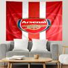 Arsenal F.C Print Tapestry, Lightweight Wall Hanging, for Bedroom, Dorm, Living Room, Home Art Decor - Birthday Christmas Gift for Friends