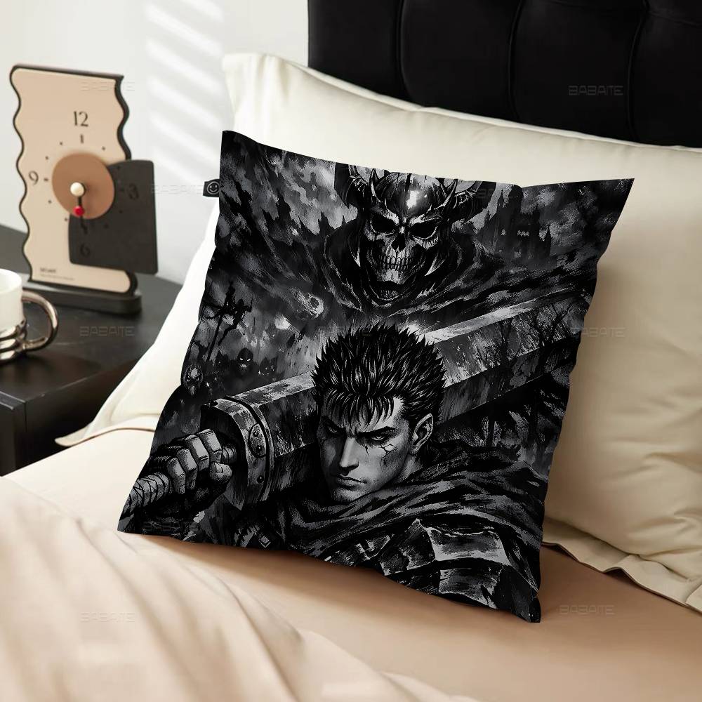 Berserk Anime Pillow Anime Pillow Sofa Bed Head Pillow Cover Cushion Cover 45x45 cm Fashion