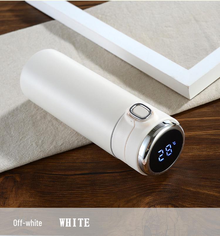 Inteligentní termoska 304 z nerezové oceli - přenosná sportovní láhev na vodu pro studenty