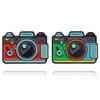 Women Kids Enamel Metal Photography Digital Camera Accessories Jewelry Brooches Pins Badges Lapel