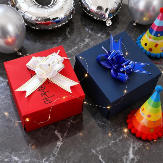 1 Set Exploding Gift Box 5 Layer Christmas Money Box Paper Reusable Holiday Gift Boxes for Holding Snacks Sweets Cash Birthday Wedding Xmas Party