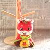 2026 New Year Wealth Pony Plush Toys Keychain Cute Zodiac Horse Pendant Backpack Hanging Ornaments Mascot Friends Gift