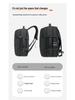Trendiger Leichter Herren Wasserdichter Business- & Reise-Laptop-Rucksack