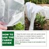 1pc Plant Frost Protection Blanket Thick Freeze Proof Plant Cover Winter Garden Frost Protection Blanket Gardening Accessories