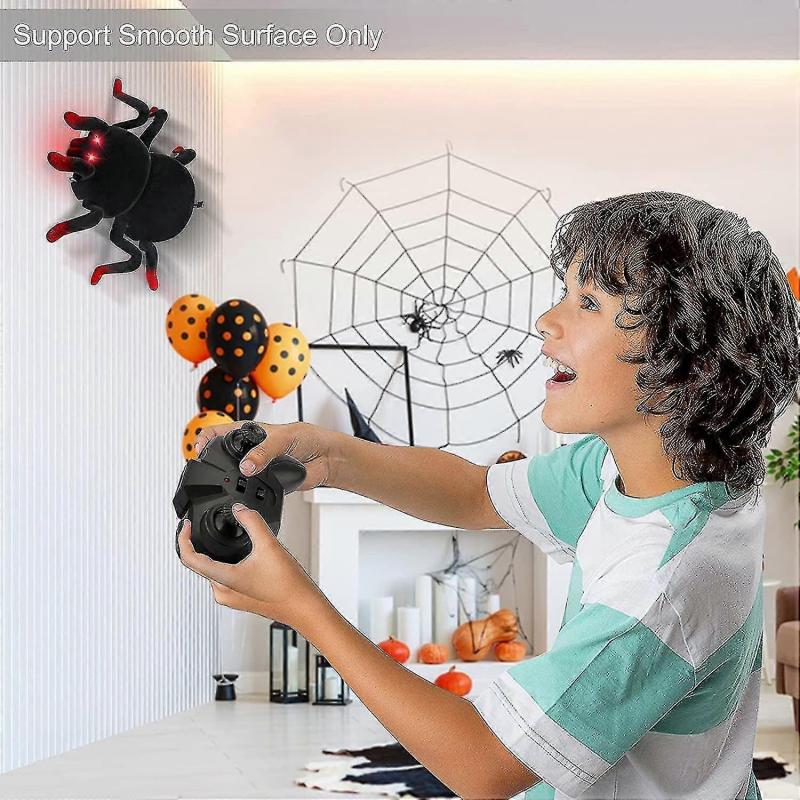 Wall Climbing Remote Control Toys For Boys, Halloween Prank Toy For Kids, Realis00/YY