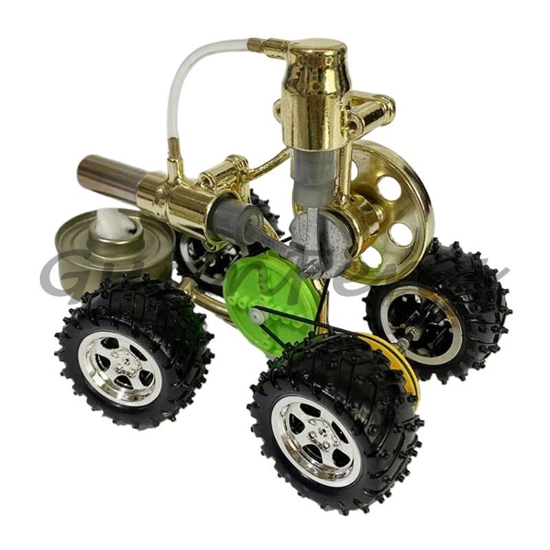 Engine Model Stirling Engine Car Steam Car Physics Experiment Popular Science Science Small Power Generation Experimental Toys