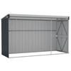 Vidaxl Garden Shed, Wall-Mounted, Anthracite, 118X288X178 Cm