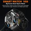 2025 NEW Smart Watch Men 1.85 Inch Ultra HD 710 MAh Extra Long Life Military Smartwatches 400+Dial Fitness BT Calling Smartwatch