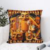 Team Sahur Italian Brainrot Meme Pillow Case  Graphic Pillow Cover For Sofa Home Decor Retro Trendy Cushion Cover
