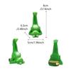 3Pcs Resin Handstand Frog Planter Pot Feet Miniature Frog Figurines Planter  for Home