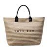 New Senmeng Summer Vacation Beach Travel Out Large-capacity Tote Bag Women's Straw Handbag