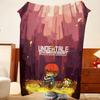 Game U-Undertale Throw Flannel Throw Blanket, Lightweight Cozy, Durable Washable cute Cool