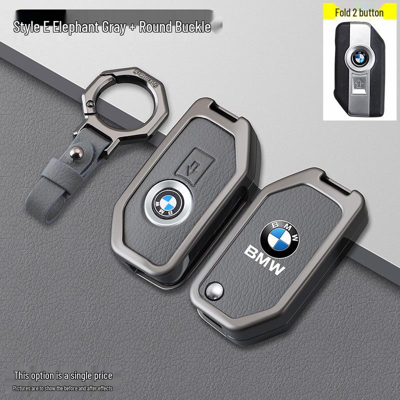 BMW E-Series Motorcycle Elephant Gray Key Case