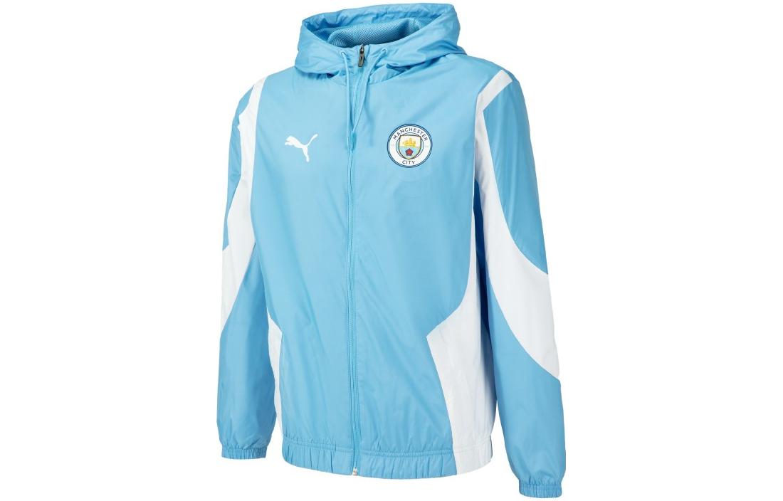 PUMA Jackets Men s Light Blue Hooded Moderate Other 772846-01 M