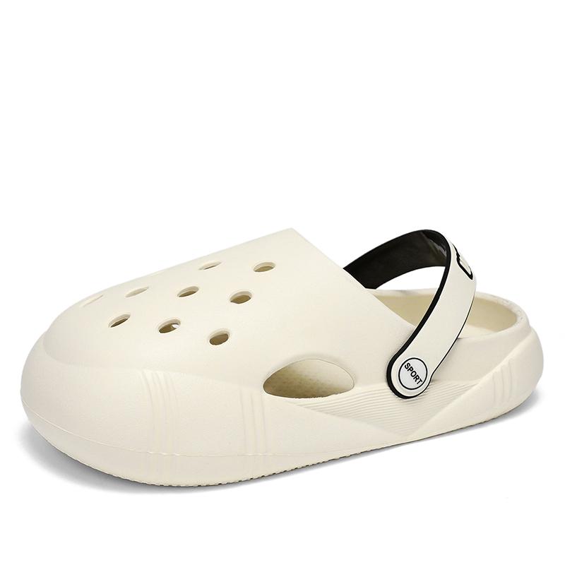 26~41 New Children Summer Fashion Beach Sandals Kids Slides Clogs Toddler Slippers Cave Hole Garden Baby Shoe EVA Sole Flip Flop